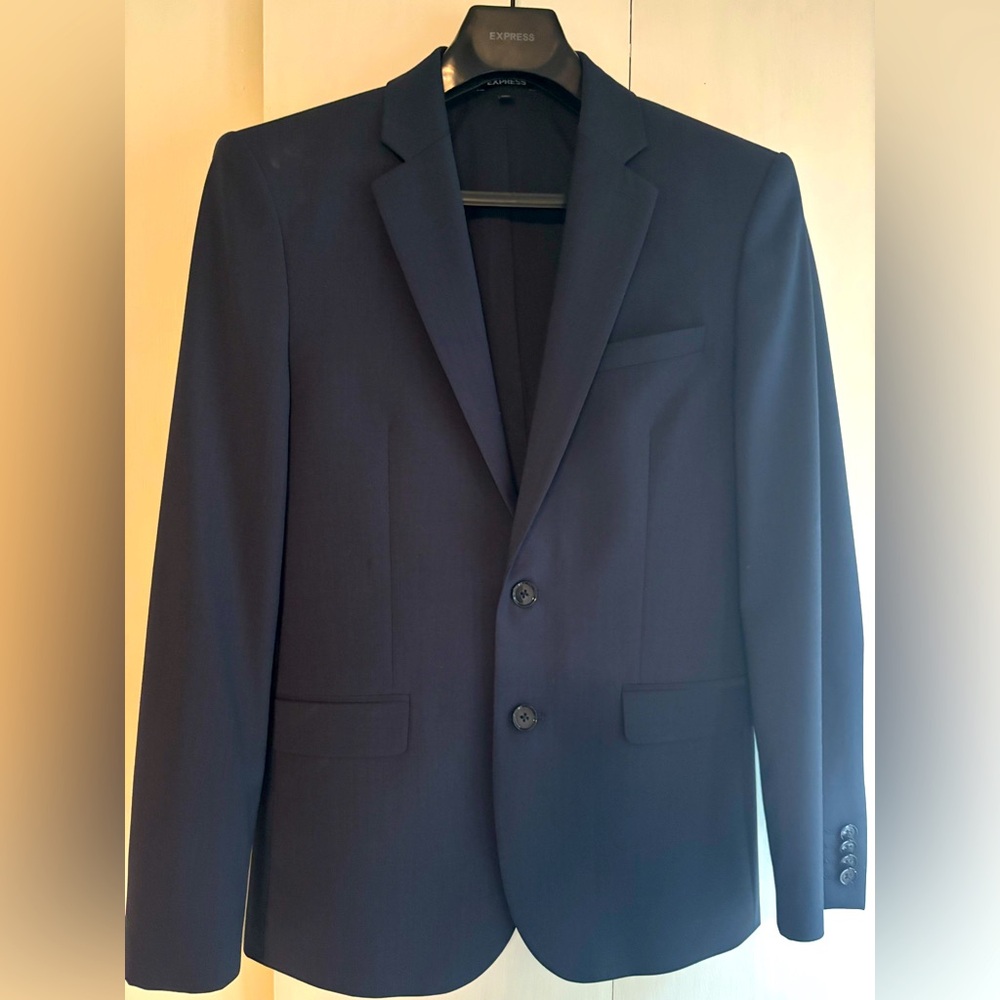 Express Men’s Navy Blue Suit